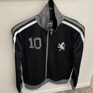 Mens  Express Nobility nylon zip up jacket